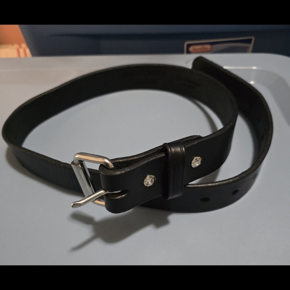 Hanks Belts The Gunner Black Size 36 Mens - Picture 1 of 6